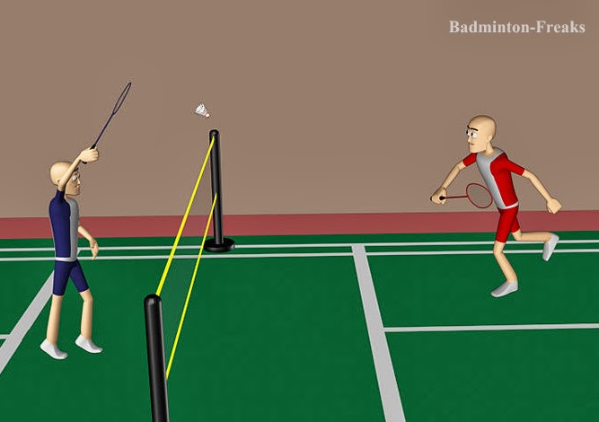 Warm-up for badminton